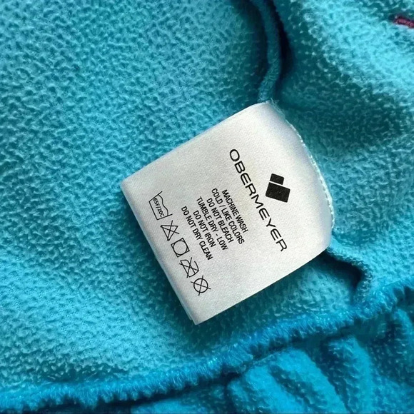 Obermeyer Mika Fleece Vest Tutu Girls Size XL Blue/Pink Style# 57030 Ski Outdoor - Picture 14 of 15